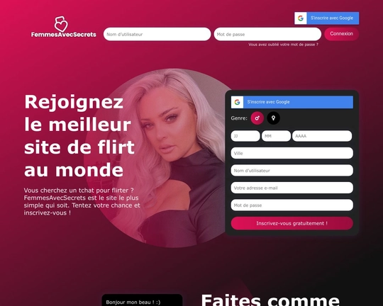 FemmesAvecSecrets.com Logo